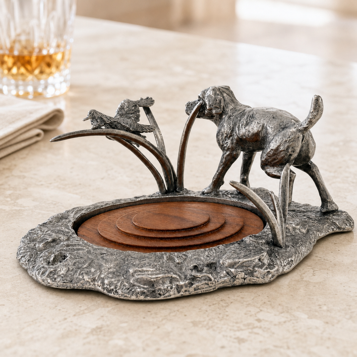 Labrador & Duck Wine Coaster