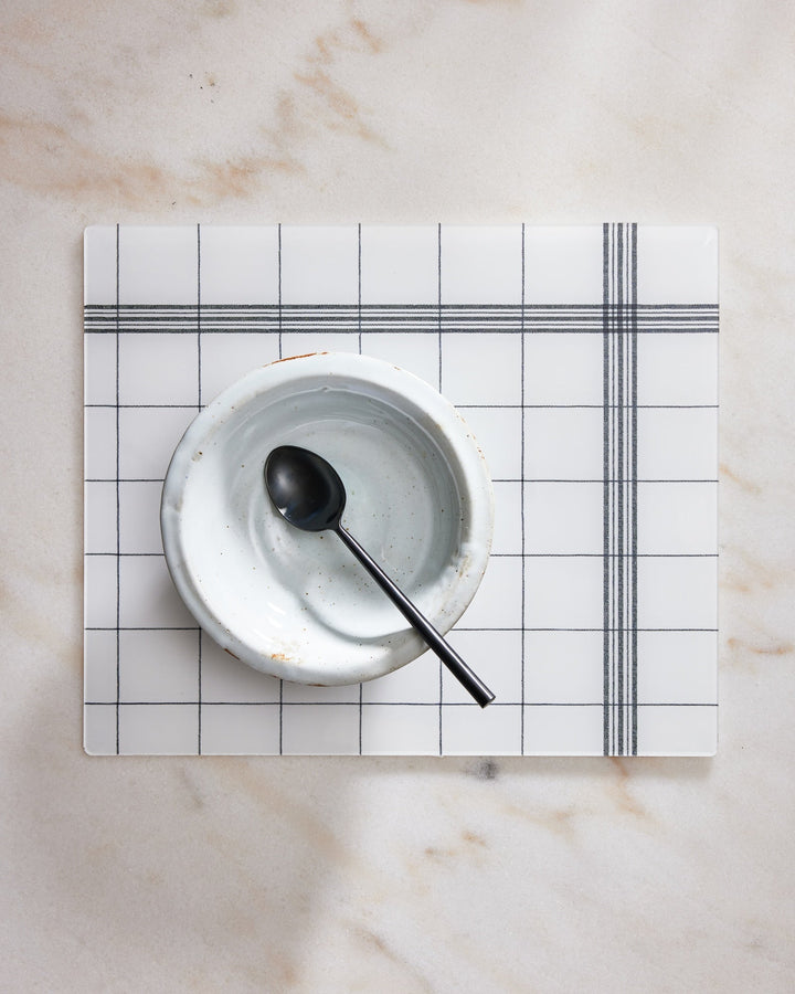 Miller French Check Placemat -S/2