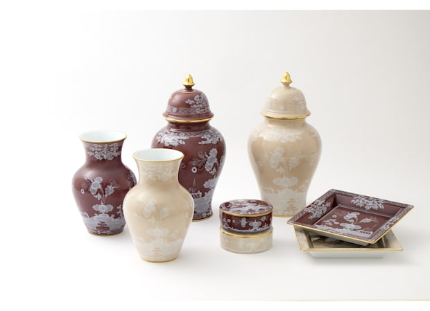 Oriente Italiano Meringa Ming Vase