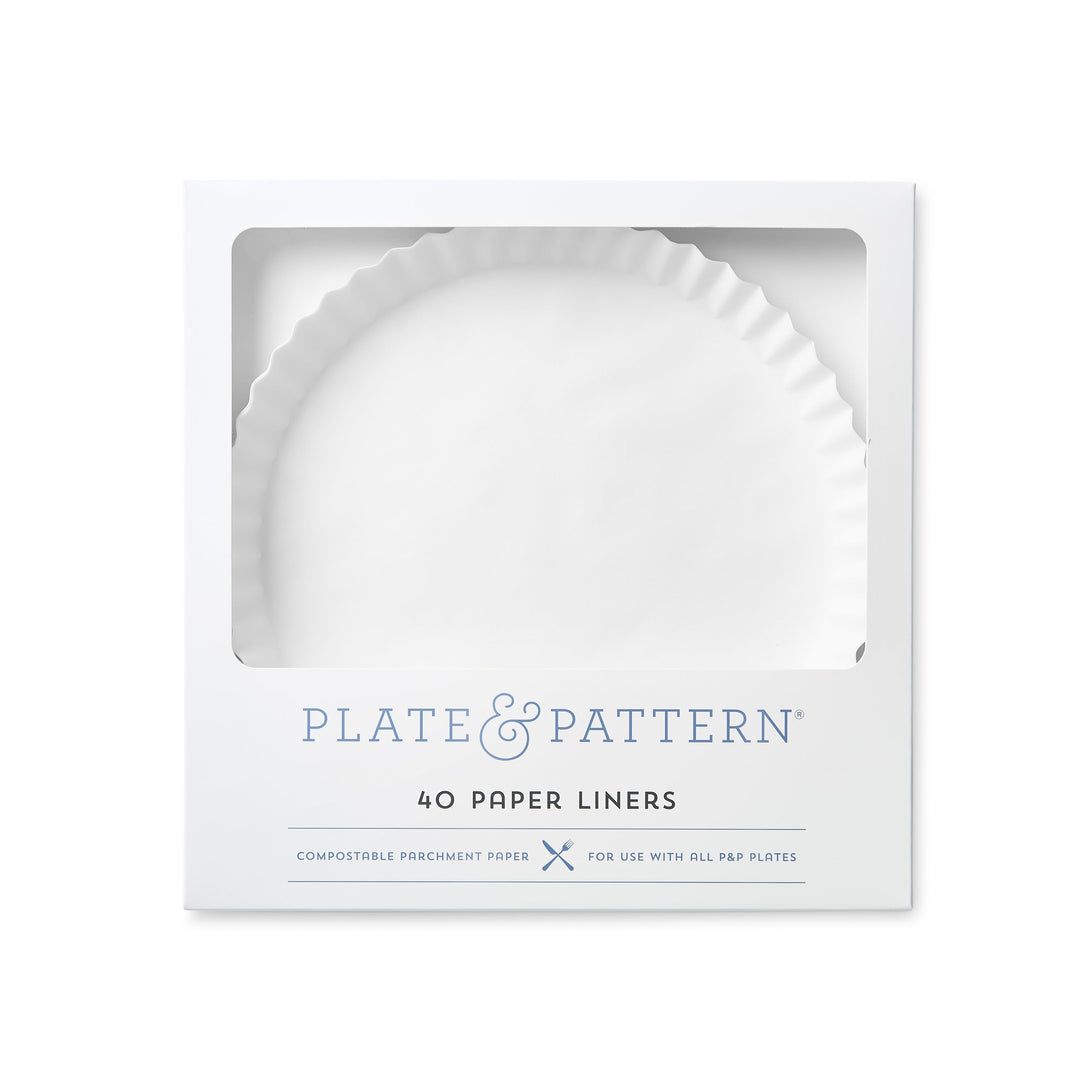"Classic White" Preformed Plate Liners