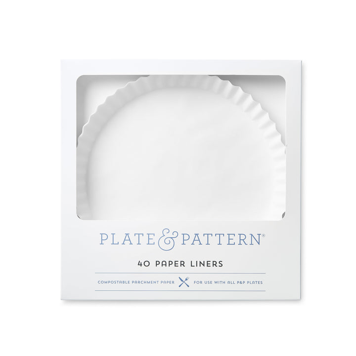 "Classic White" Preformed Plate Liners