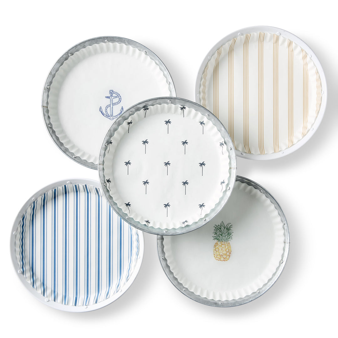 "Sandy Stripes" Preformed Plate Liners