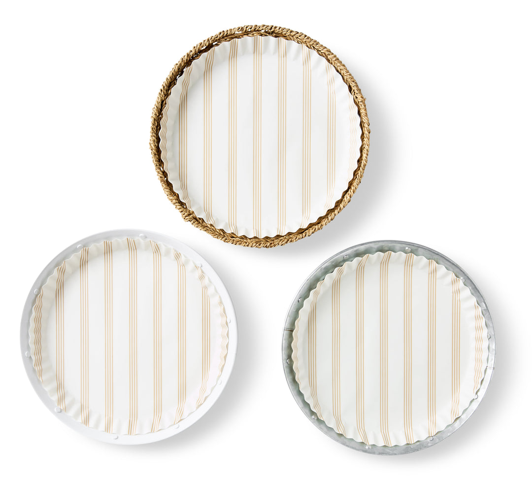 "Sandy Stripes" Preformed Plate Liners