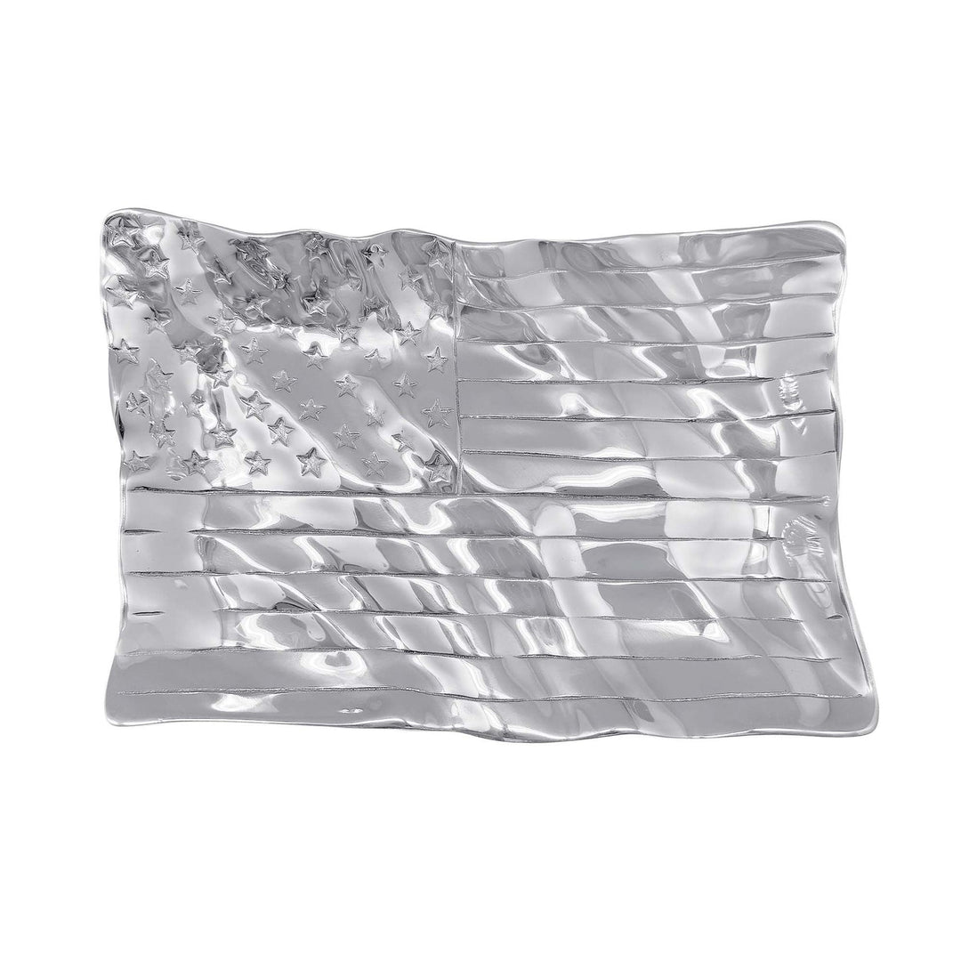 American Flag Medium Platter