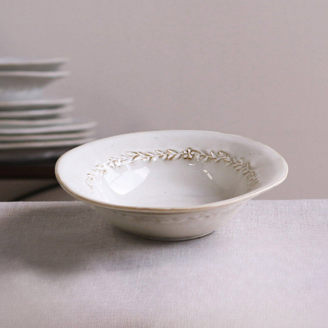 Valentina Soup Bowl Dusty White