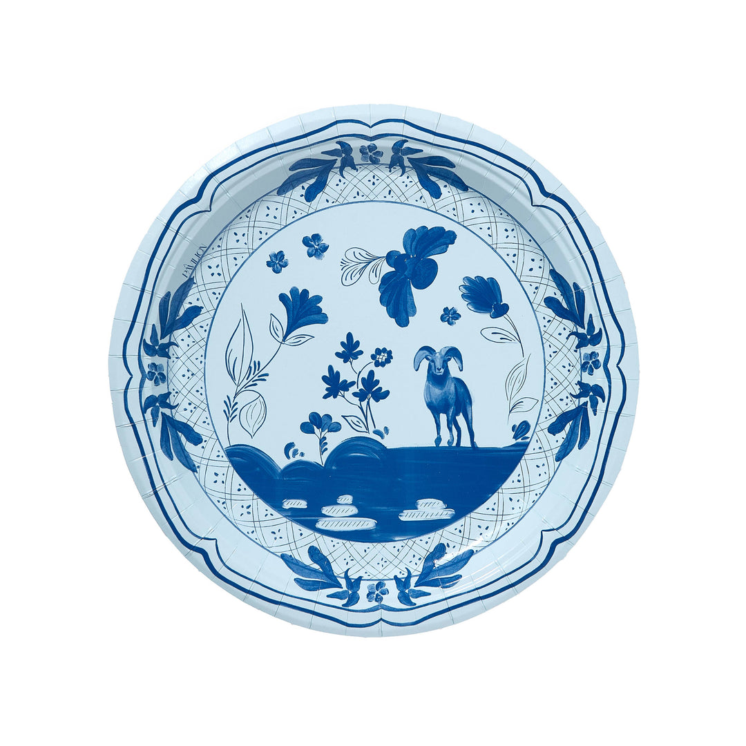 Chapel Hill Goat Dinner Sized Collegiate Paper Plates - 8 pk