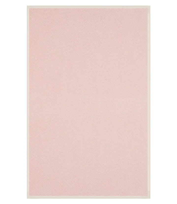 Harborview Herringbone Blush Blanket