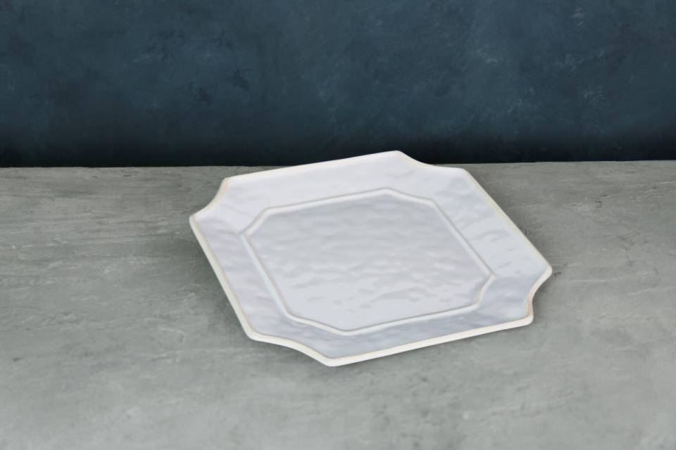 Vida Charleston Square Tray (White)