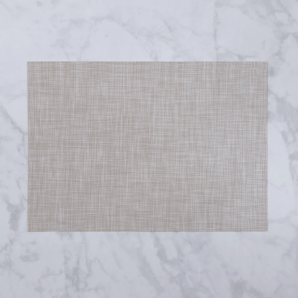 Vida Rectangular Woven Placemats Set Of 4 (Natural)