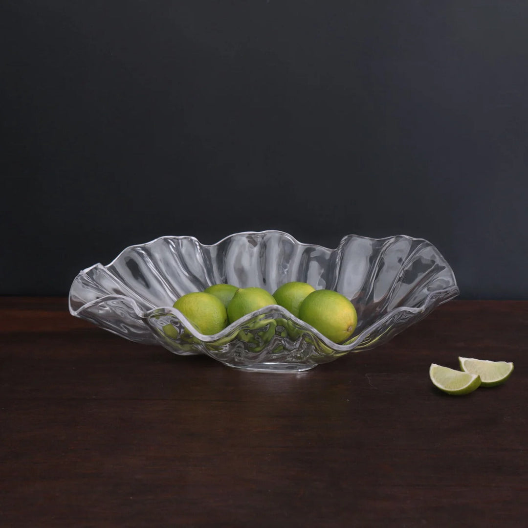 Vida Bloom Large Bowl (Clear)
