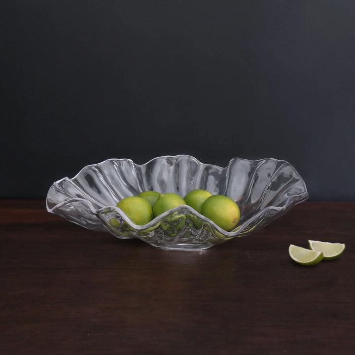 Vida Bloom Large Bowl (Clear)
