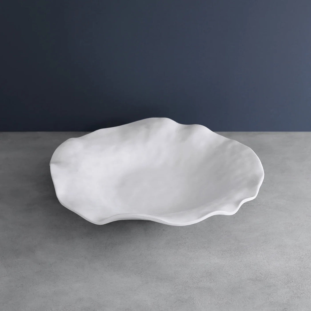 Vida Nube Extra Large Round Bowl (White)