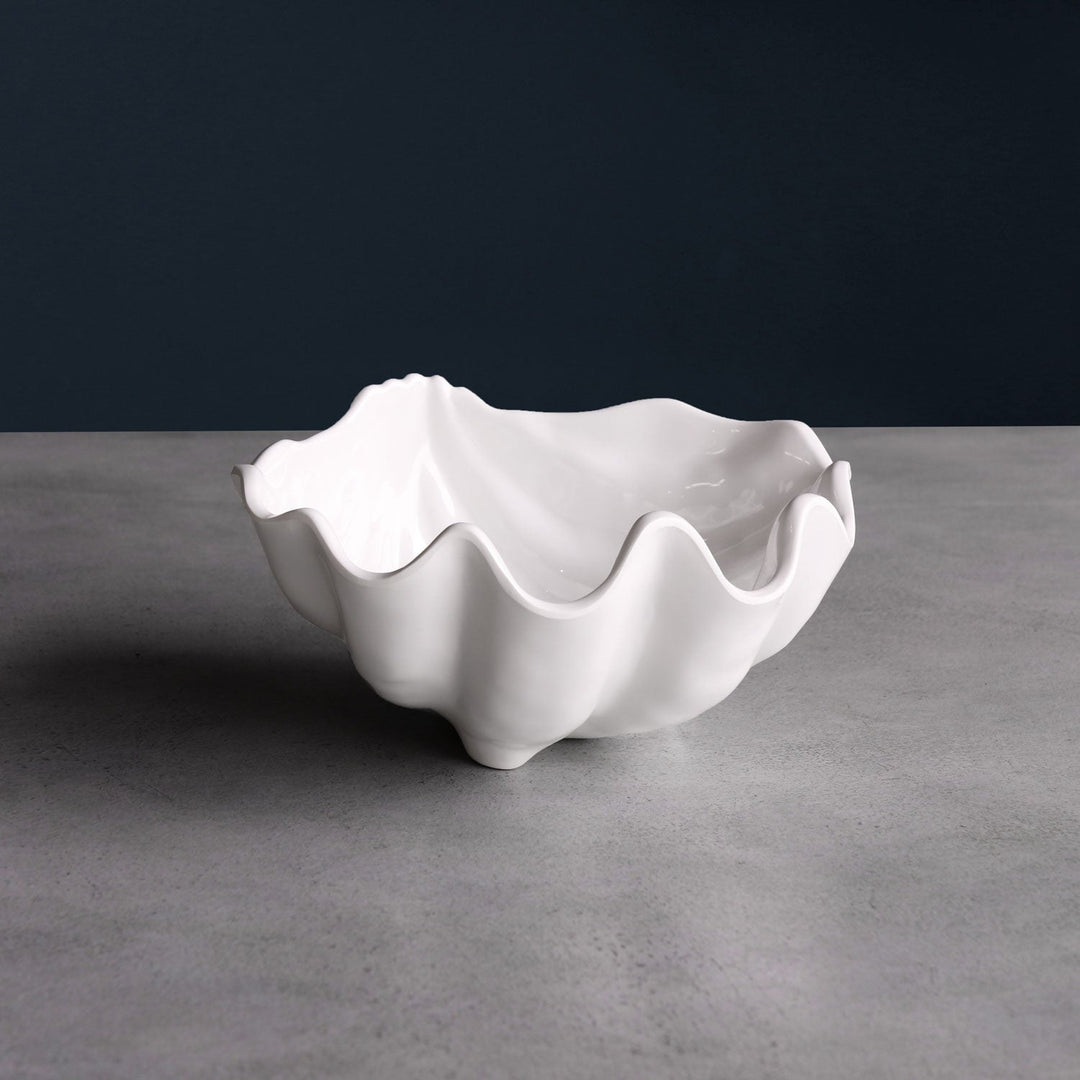 Vida Ocean Shell Small Bowl (White)