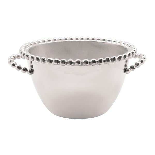 Pearled Oval Small Ice Bucket