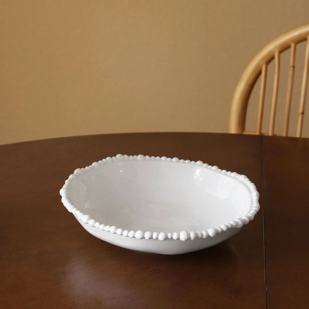 Vida Alegria Pasta Bowl Set Of 4 (White)