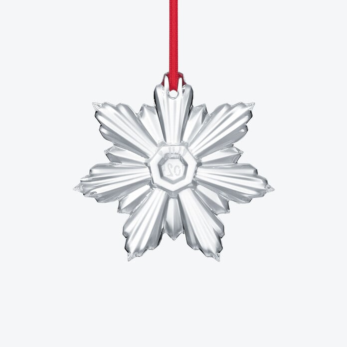 Noël Annual Ornament Palmette 2025-Clear