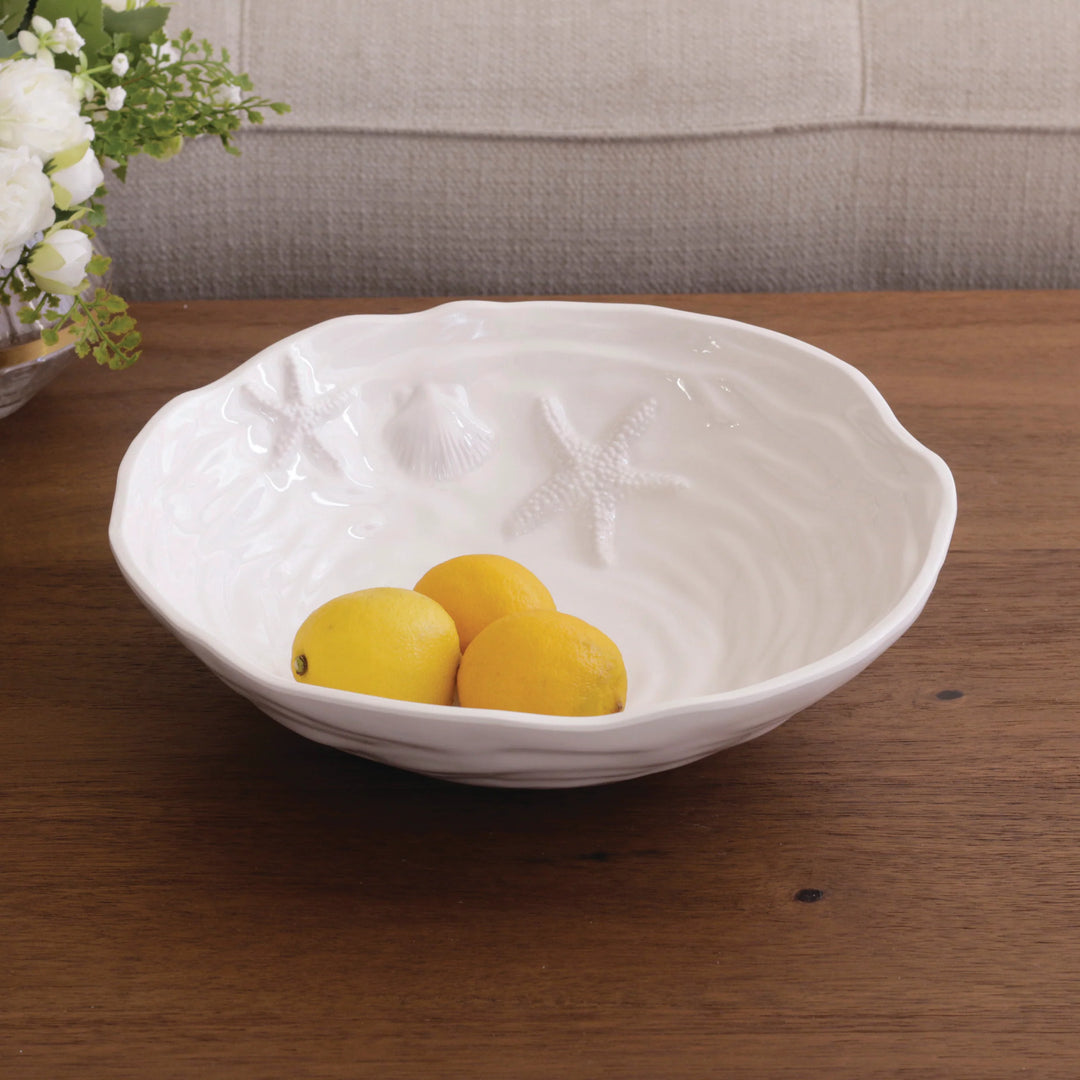 Vida Ocean Aruba Large Bowl (White)