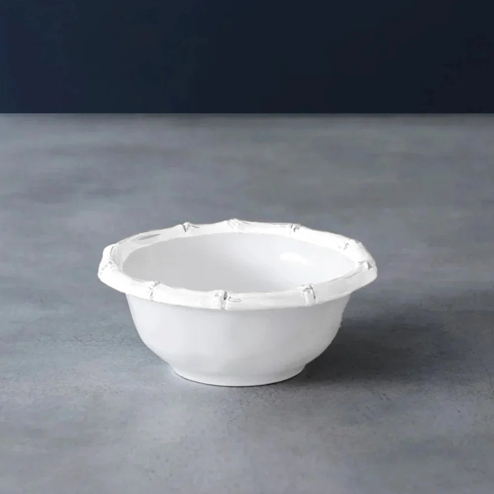 Vida Bamboo Small Dip Bowl (White)