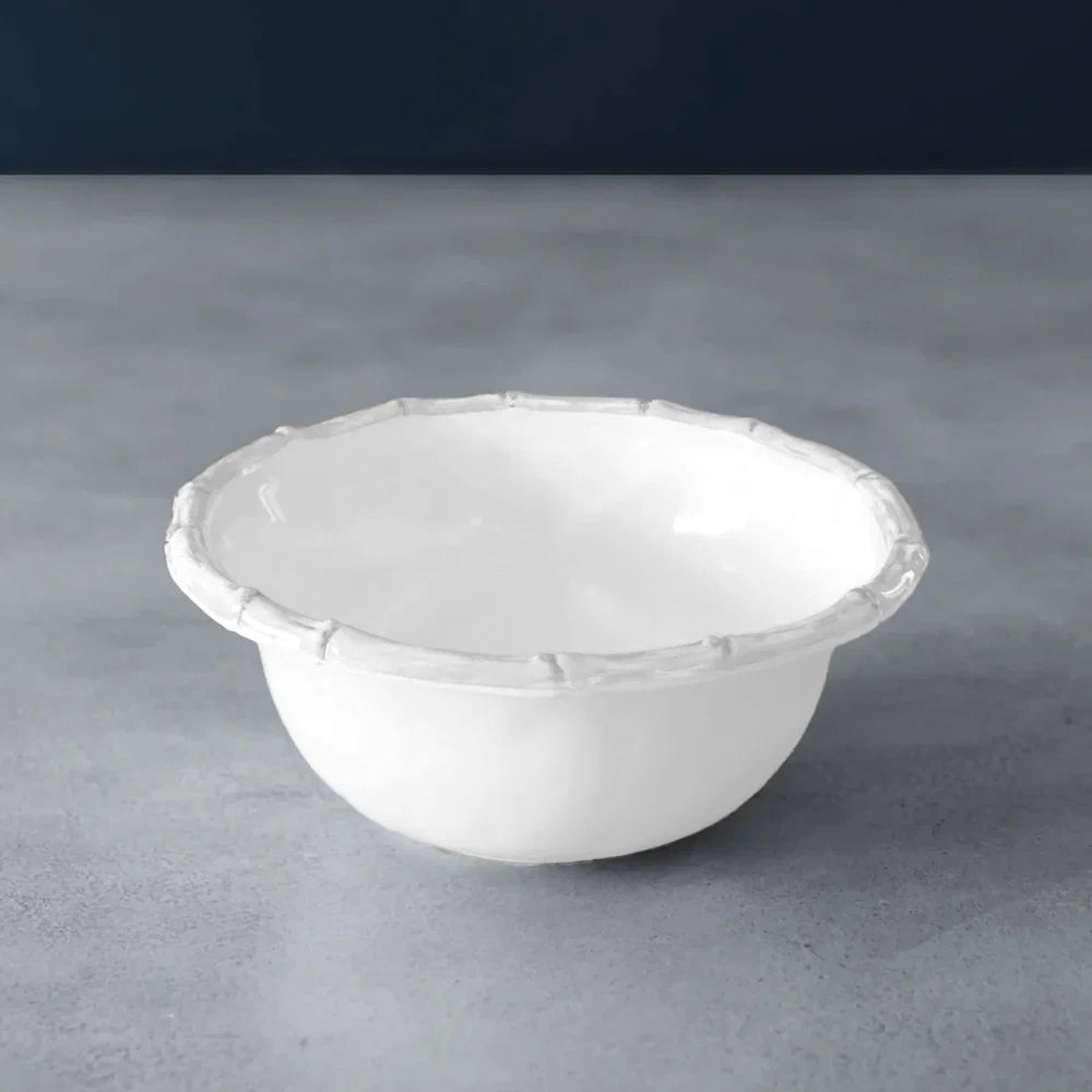 Vida Bamboo Cereal Bowl Set Of 4 (White)