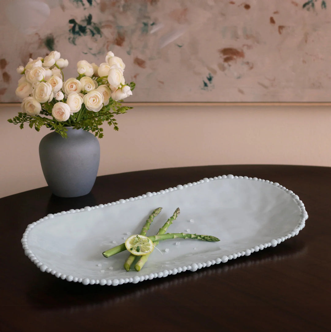 Vida Alegria Large Oval Platter (Blue)