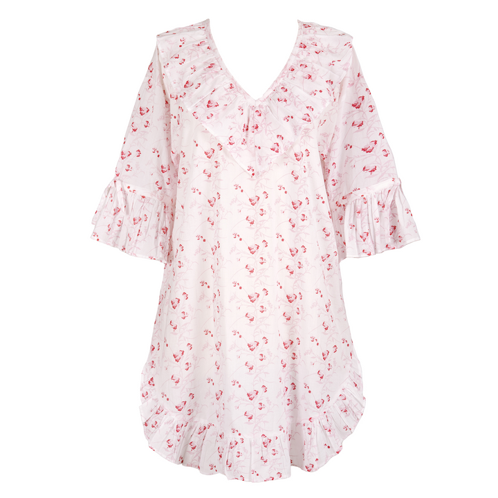 Lily Cotton Poet Nightshirt