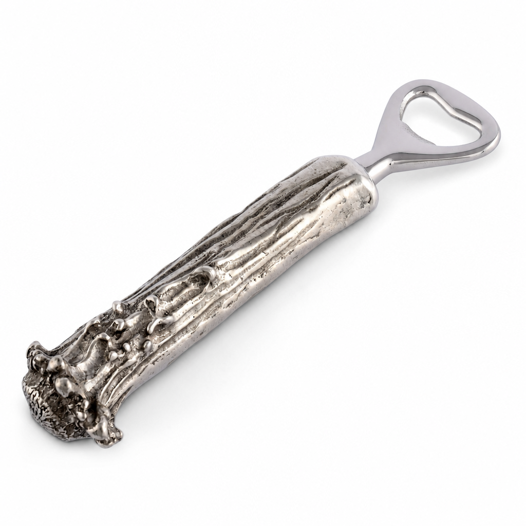 Pewter Antler Bottle Opener