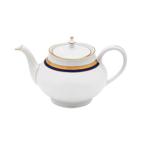 Symphonie Gold & Blue Teapot