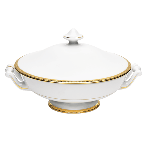 Symphonie Gold Covered Vegetable Dish