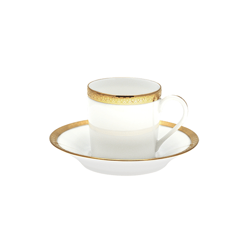 Symphonie Gold Coffee Cup & Saucer