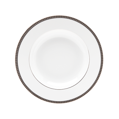 Symphonie Platinum Rim Soup Plate