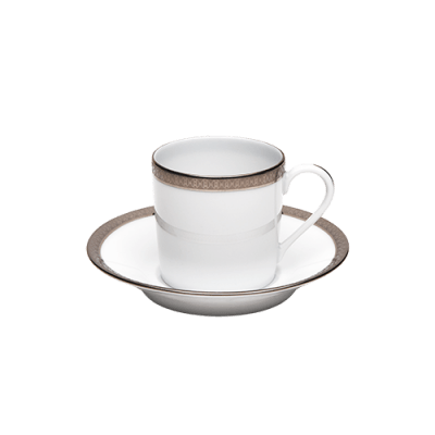 Symphonie Platinum Coffee Cup & Saucer