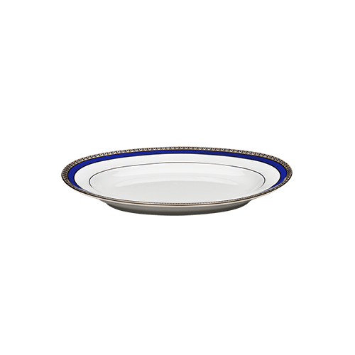 Symphonie Platinum & Blue Pickle Dish