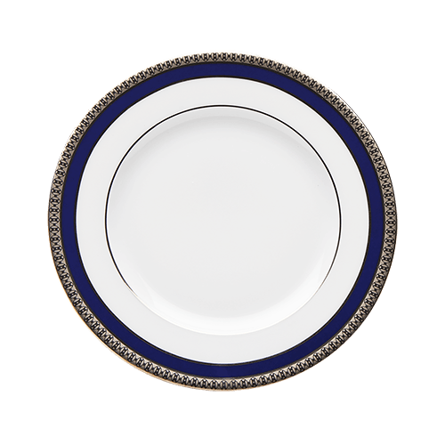 Symphonie Platinum & Blue Dinner Plate