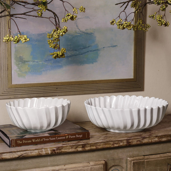 Vida Vienna Medium Bowl (White)
