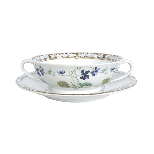 Imperatrice Eugenie Soup Cup & Saucer