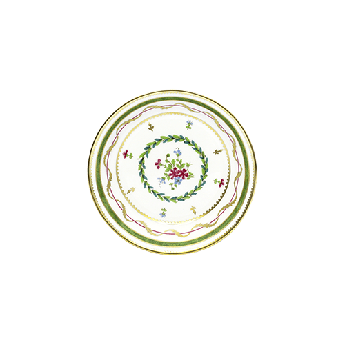 Vieux Paris Vert Serving Dish