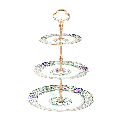 Louveciennes 3 Tier Cake Plate