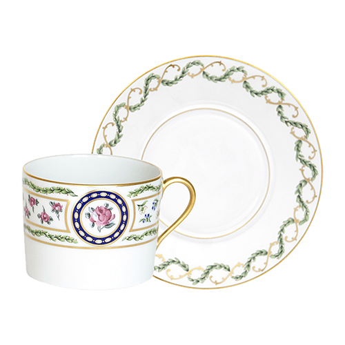 Louveciennes Cappuccino Cup & Saucer