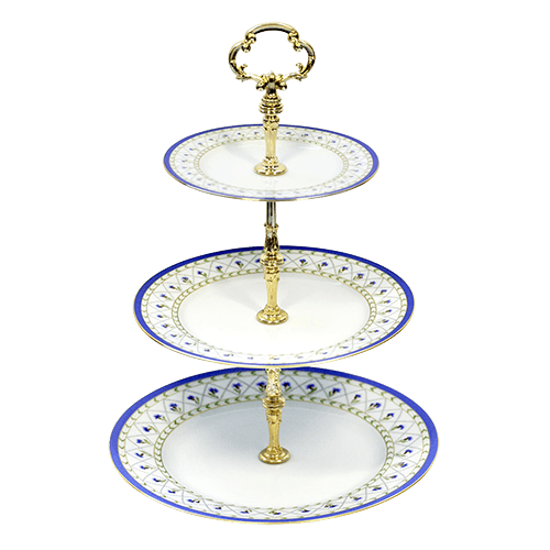 Val De Loire 3 Tier Cake Plate