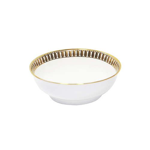 Plumes Gold Small Fruit Dish