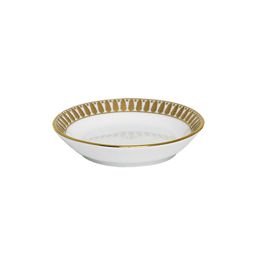 Plumes Gold Soy Bowl