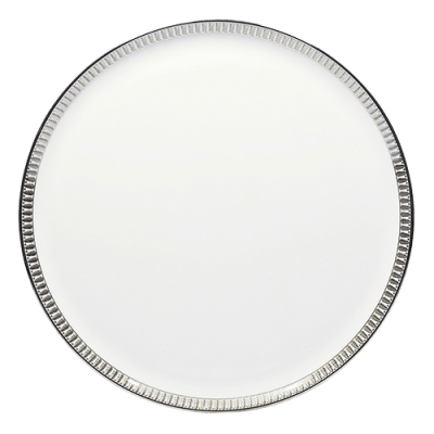 Plumes Platinum Tart Platter