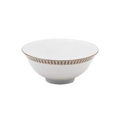 Plumes Platinum Soup Bowl