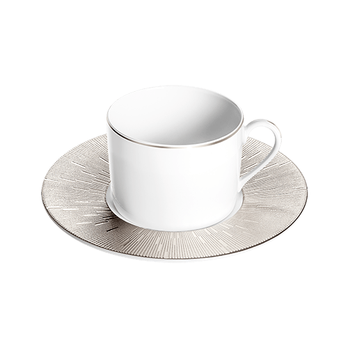 Infini - Platinum Teacup & Saucer