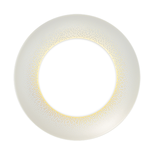 Souffle d'Or Gold Large Dinner Plate