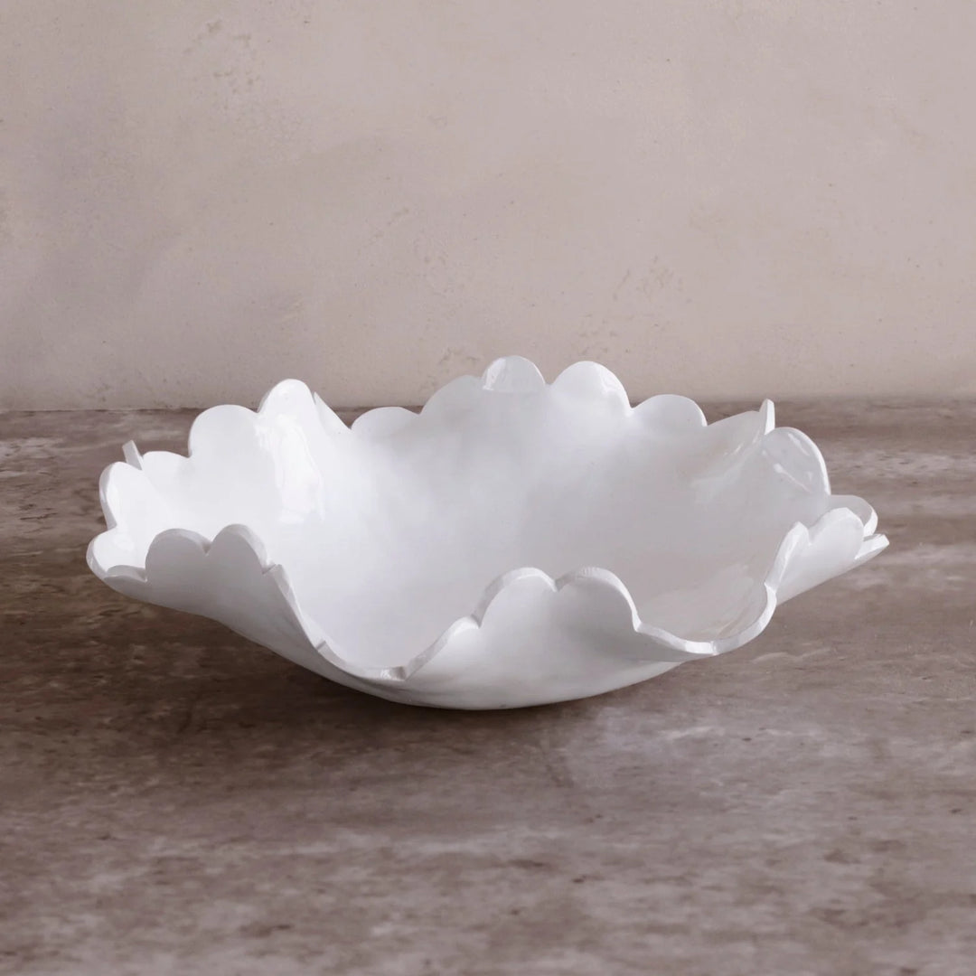 VIDA Colette Medium Bowl (White)