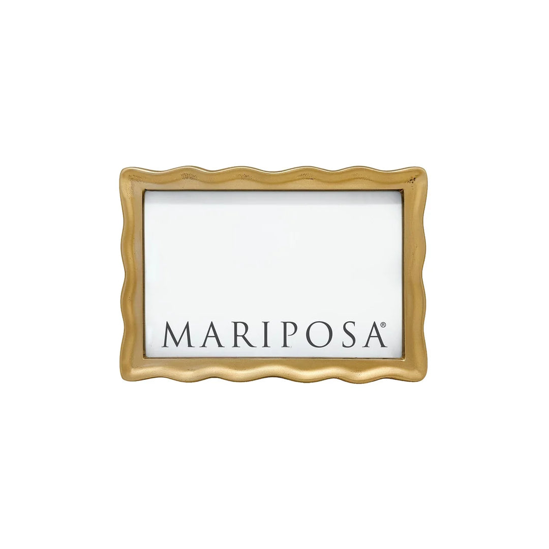 Wavy Gold Frame