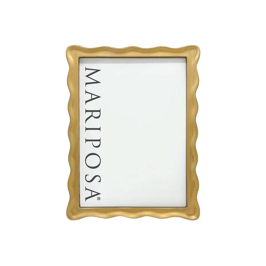 Wavy Gold Frame