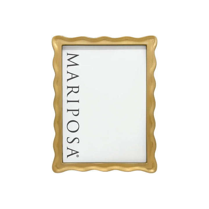 Wavy Gold Frame