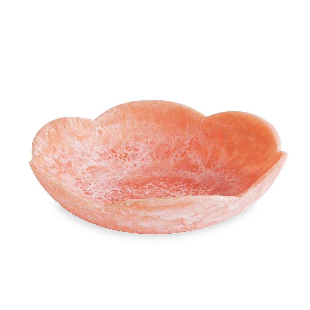 Resin Amelia Large Bowl (Peach)